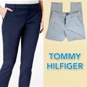 🔴 TOMMY HILFIGER 'Hampton' Stretch Slim Blue Chino